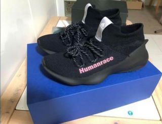 Adidas Humanrace Sichona X Pharrell William Black Shock Pink