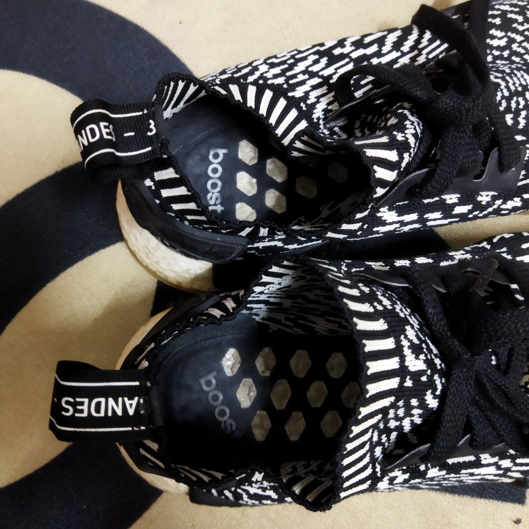 Adidas NMD R1 Primeknit Zebra pack Men s Fashion Footwear