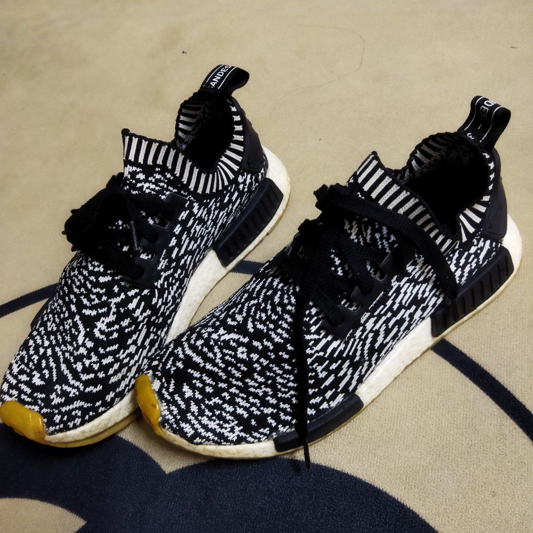 Adidas NMD R1 Primeknit Zebra pack Men s Fashion Footwear