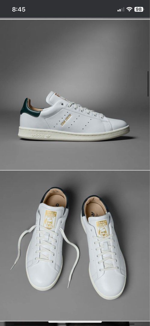 Adidas stan online smith luxe red