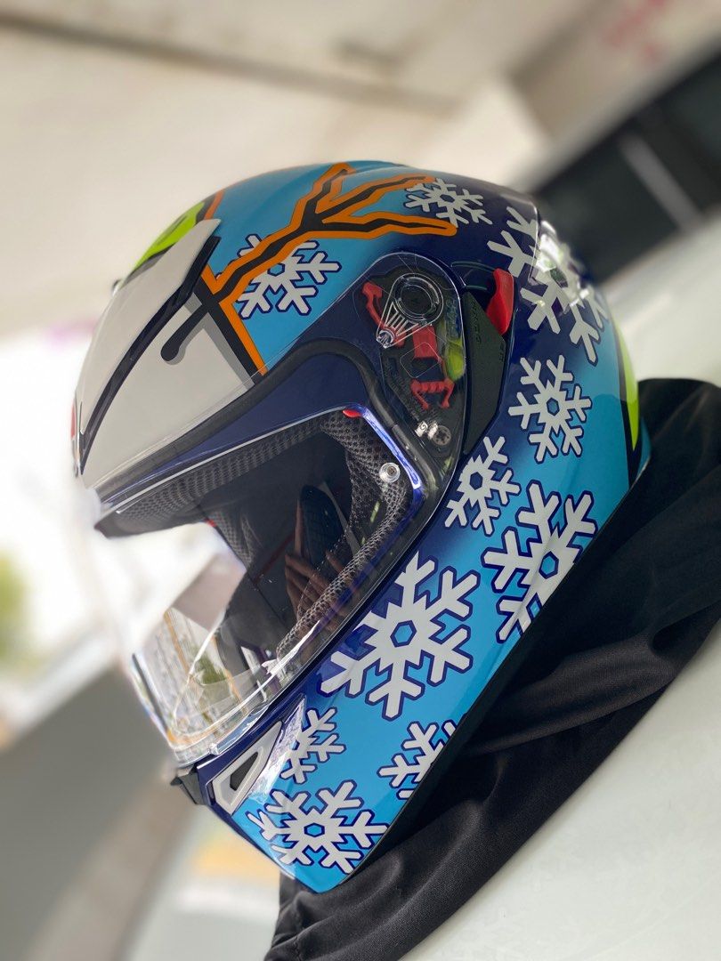 Agv k3 sv rossi winter shop test 2016