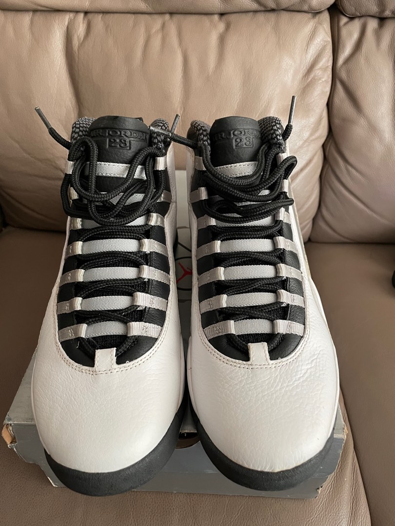 US10 Air Jordan 10 Retro Steel Carousell