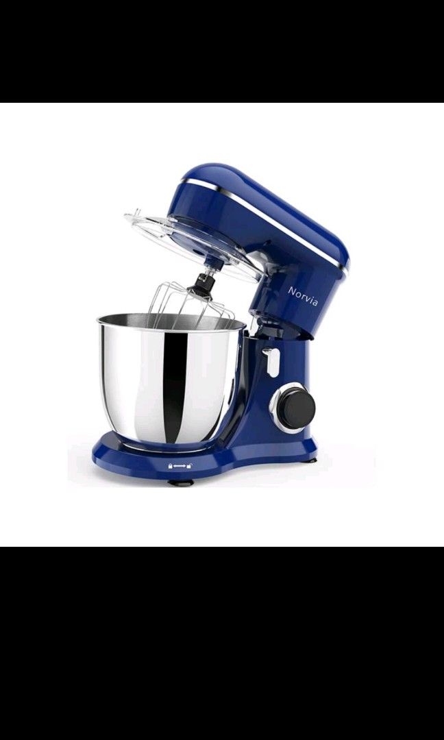 steel blue stand mixer