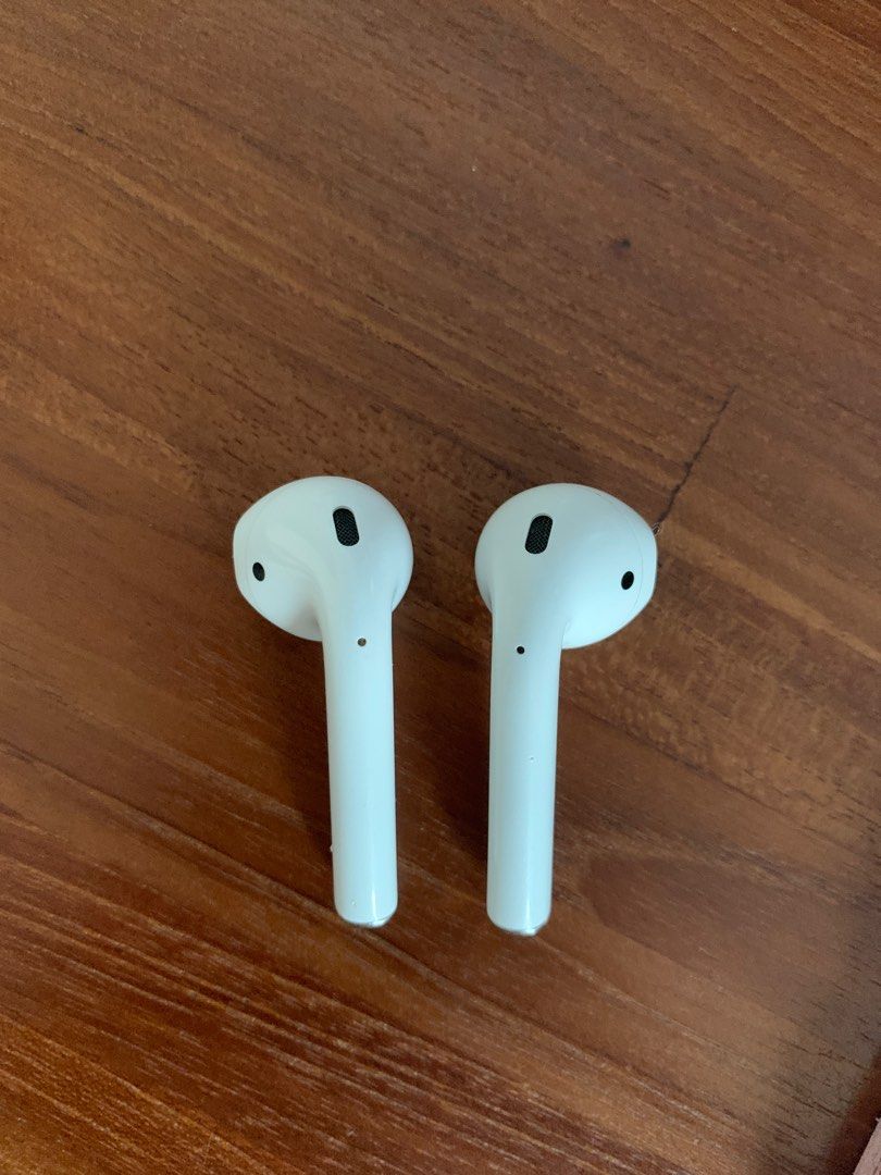 Airpods Gen 2 wired new batteries Audio Earphones on Carousell
