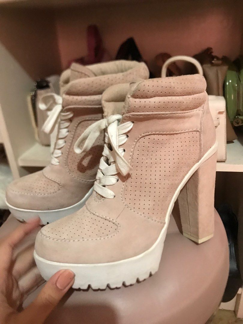 Aldo pink boots top