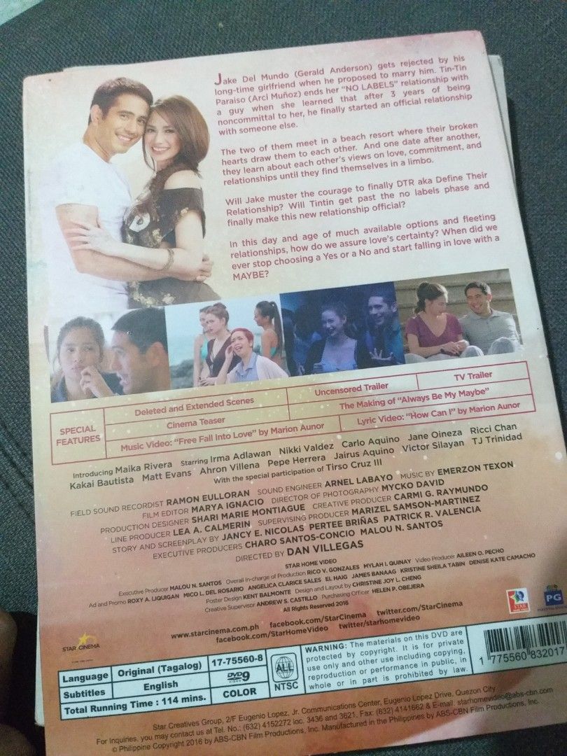 Always be my maybe orig dvd, Hobbies & Toys, Music & Media, CDs & DVDs