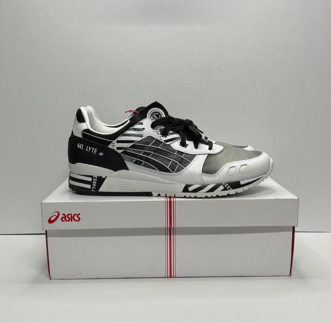 ASICS GelLyte III Barcode US 12 , Men's Fashion, Footwear, Sneakers