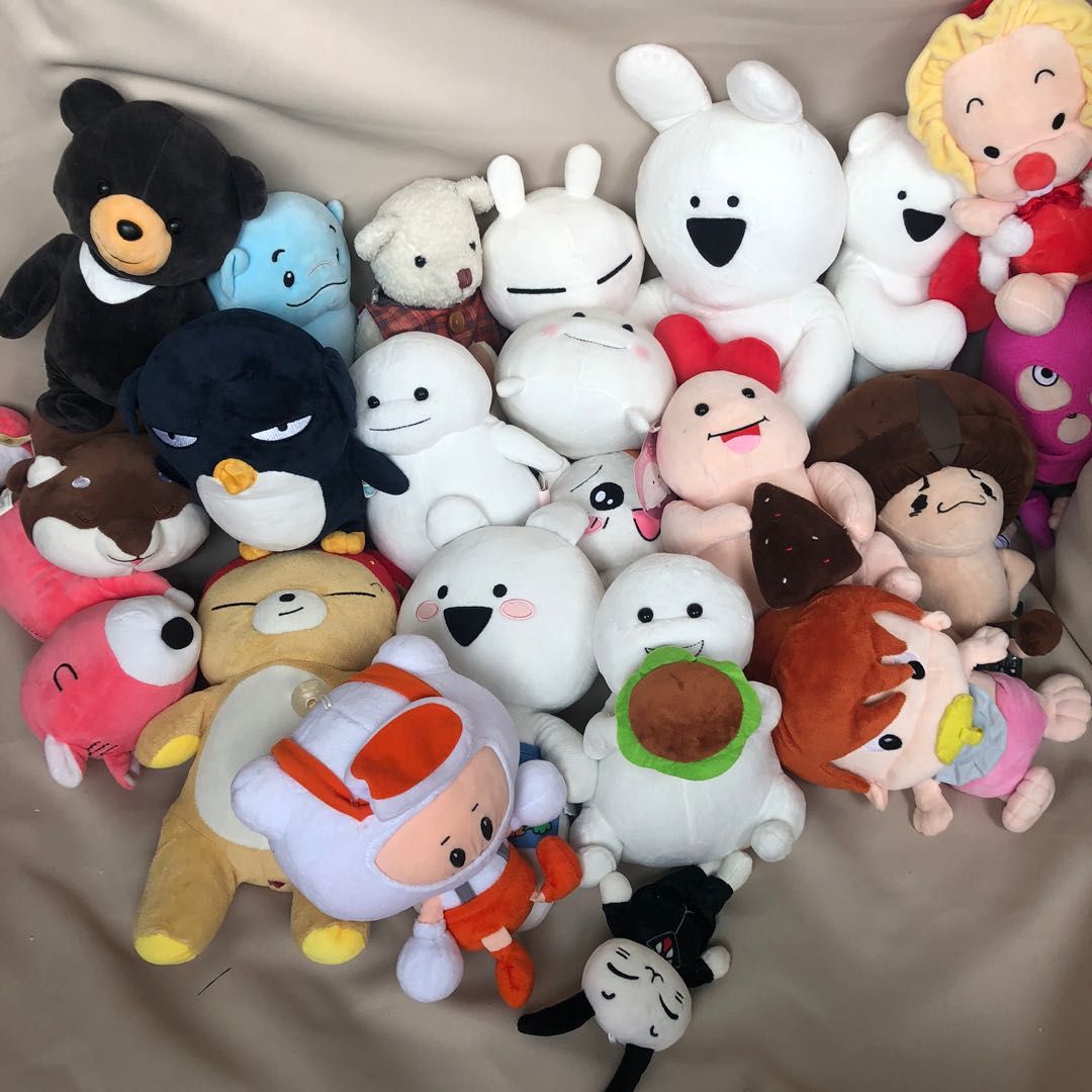 Assorted Plush Stuffed Toy Preloved Japan / Animal Dog Baby Bunny Bear  Extremely Rabbit, Hobbies & Toys, Toys & Games on Carousell