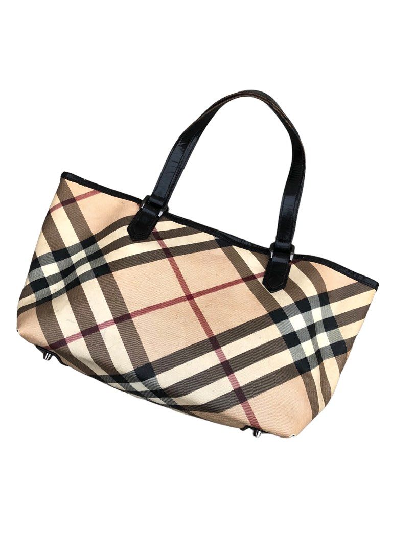 ???Authentic BURBERRY Nova Check Medium Tote Handbag, Women's Fashion,  Bags & Wallets, Tote Bags on Carousell