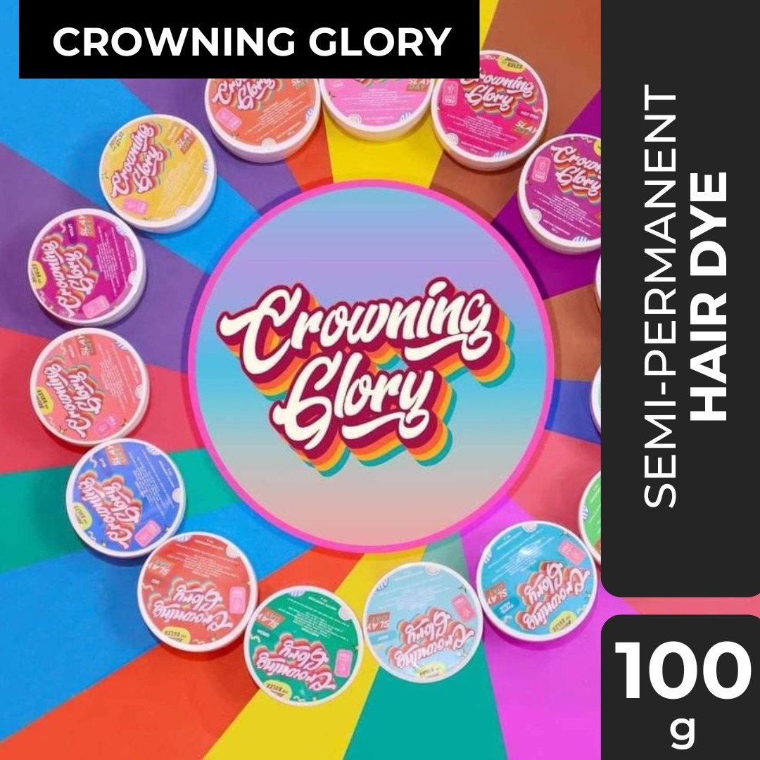 Authentic Crowning Glory SemiPermanent Hair Dye Bleaching Set and