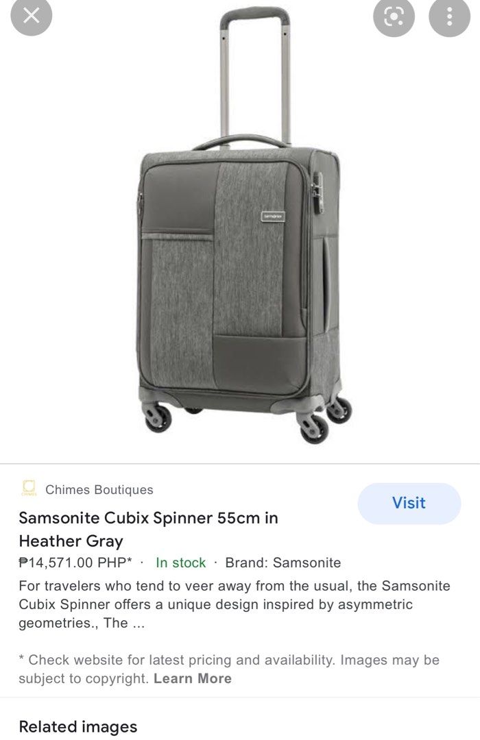 Authentic samsonite cabin size, Hobbies & Toys, Travel, Luggage on ...