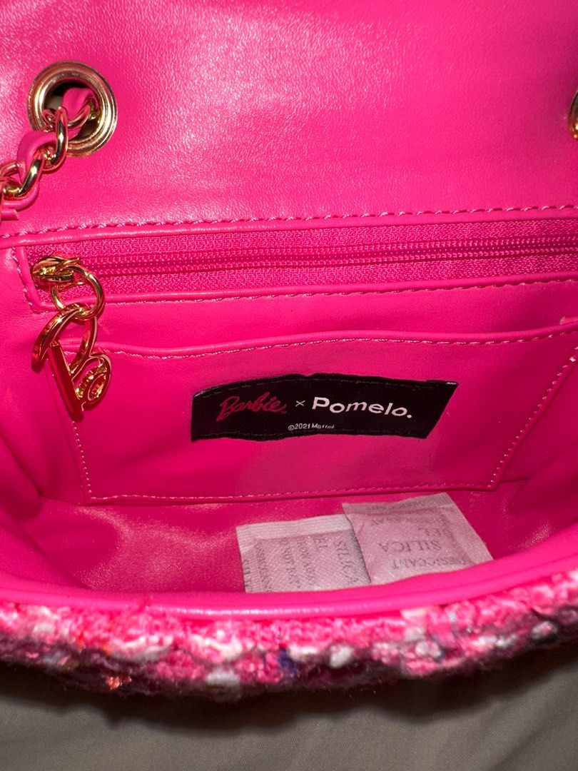 Barbie x Pomelo Tweed Bag, Women's Fashion, Bags & Wallets, Crossbody