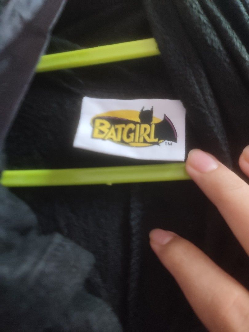 BATGIRL JUMPSUIT ORIGINAL BLACK YELLOW BATMAN DC, Women's Fashion