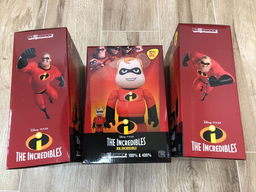 BE@RBRICK Mr.Incredible 100% & 400% 【公式通販】