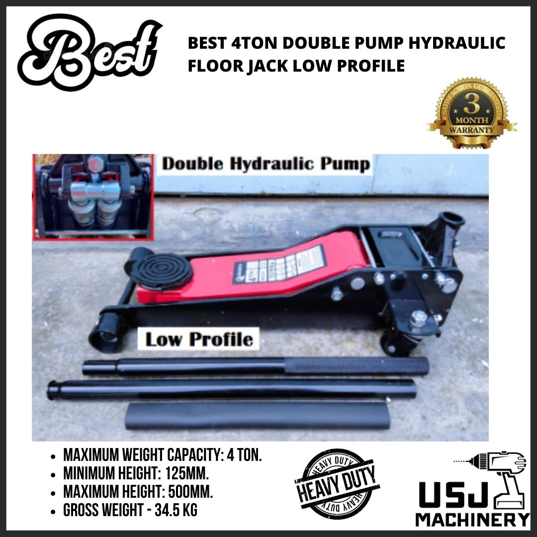Best 4 ton floor shop jack