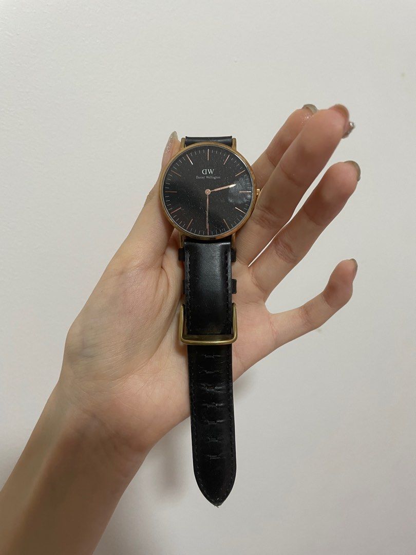 Black Daniel Wellington Watch Men s Fashion Watches