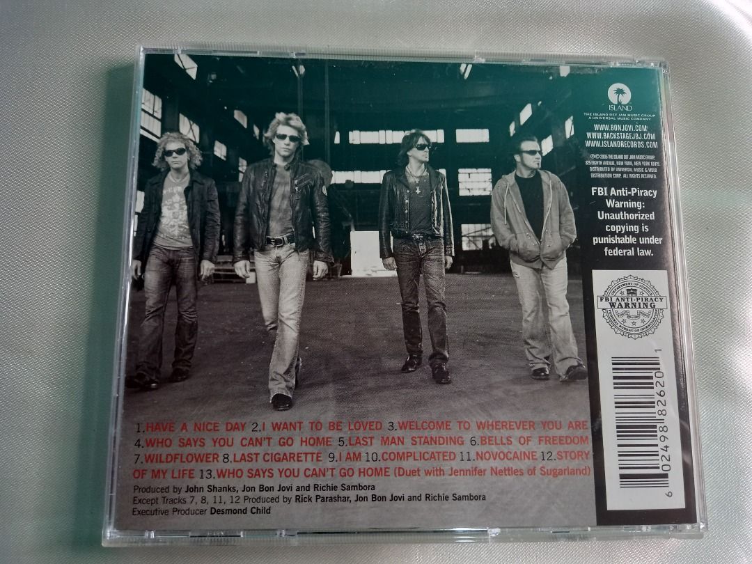 BON JOVI "Have A Nice Day" CD (Category: CDs & DVDs) located in Davao. Submitted by cdstapesandmore (Listing ID 1197173327, Image 3). Description: BON JOVI "Have A Nice Day" CD Made in USA Original CD Preloved item from USA Excellent condition Payment method: GCash, PAYMAYA, and Paypal. For faster transaction private message or text 09923950669.