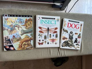 All in! Books on Dinosaur Insect and Dogs