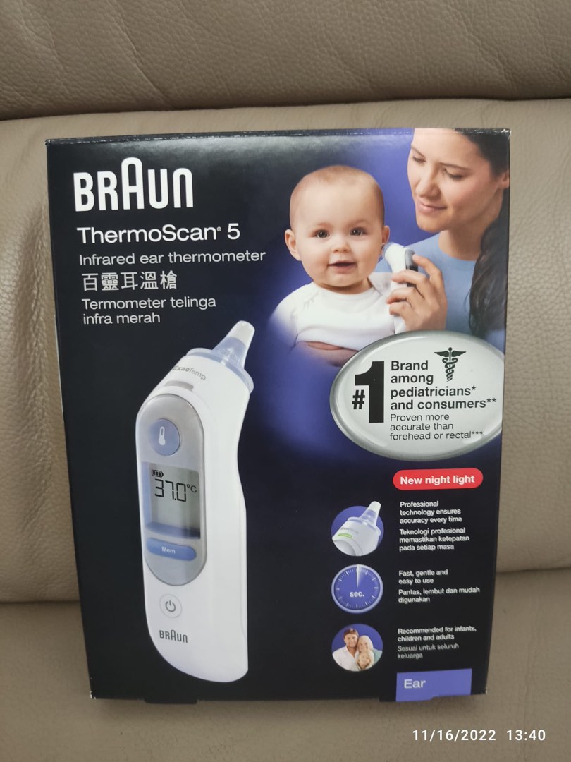 Braun thermometer, Health & Nutrition, Thermometers on Carousell