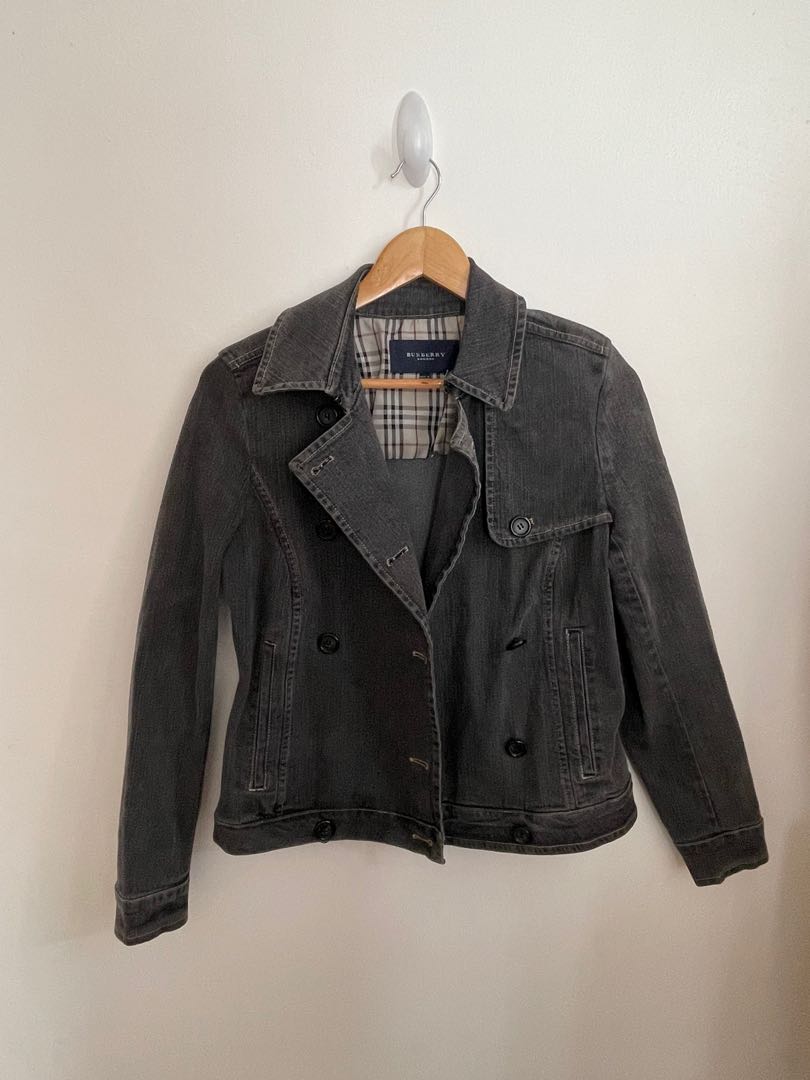 Burberry Denim Jacket, Women's Fashion, Coats, Jackets and Outerwear on