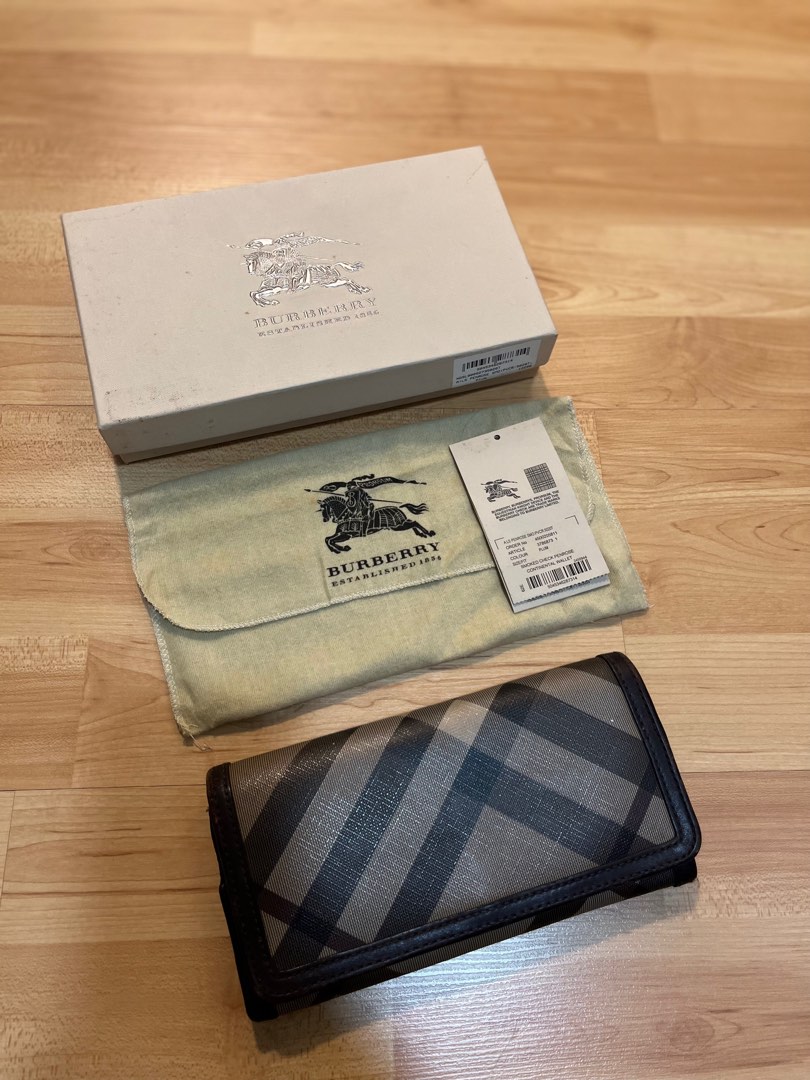 Burberry Wallet, Luxury, Bags & Wallets on Carousell