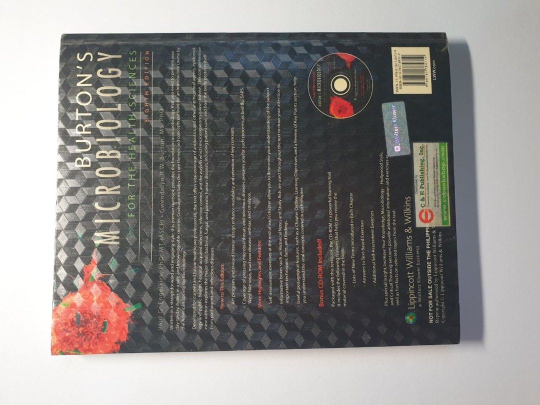 Burton's Microbiology for the Health Sciences 8th Edition, Hobbies