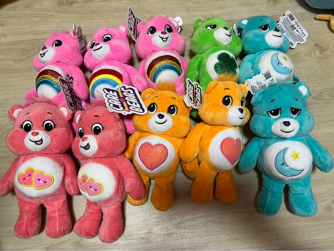 Different top care bears