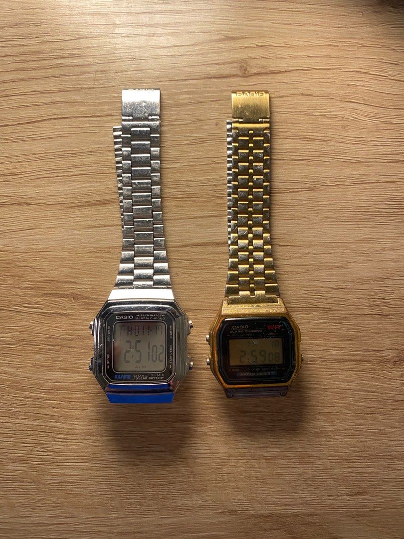 Casio vintage watch original vs fake outlet