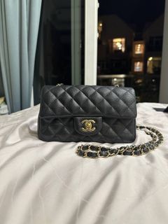 Chanel Mini Rectangle in Caviar (LGHW)