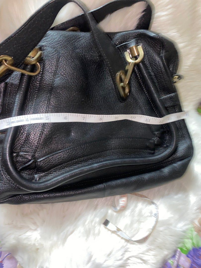 Chloe Paraty 2008 bag (Category: Luxury Bags & Wallets) located in Paranaque City. Submitted by love1927 (Listing ID 1197092234, Image 3). Description: Up for grabs is my Mom's vintage bag circa 2008,made of genuine calf leather Bag has visible signs of usage especially on the hardware& also tarnishing due to age But still in good condition as shown on the pictures The leather of the bag has visible " dagan markings on the front part and and at t