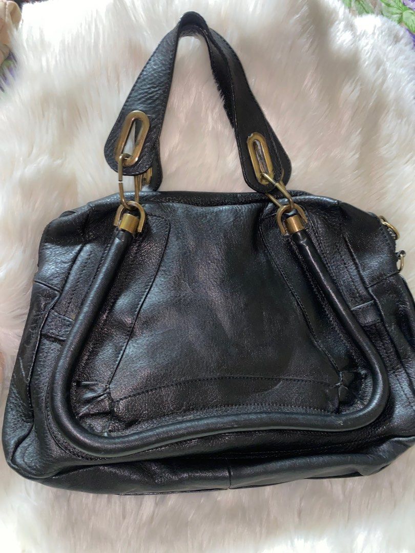 Chloe Paraty 2008 bag (Category: Luxury Bags & Wallets) located in Paranaque City. Submitted by love1927 (Listing ID 1197092234, Image 1). Description: Up for grabs is my Mom's vintage bag circa 2008,made of genuine calf leather Bag has visible signs of usage especially on the hardware& also tarnishing due to age But still in good condition as shown on the pictures The leather of the bag has visible " dagan markings on the front part and and at t