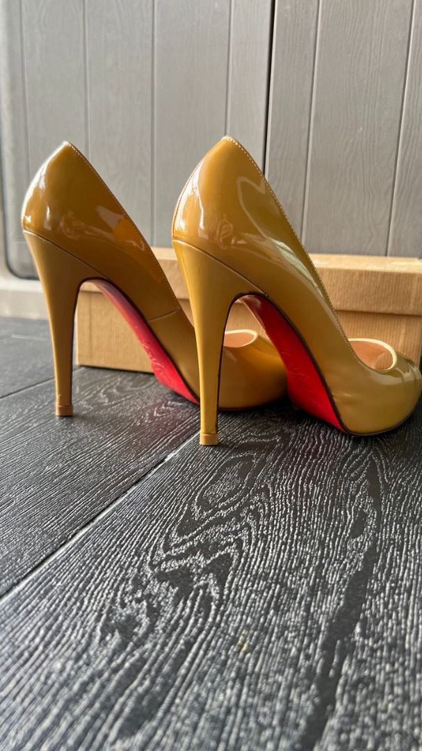 Christian louboutin top 4 inch heels