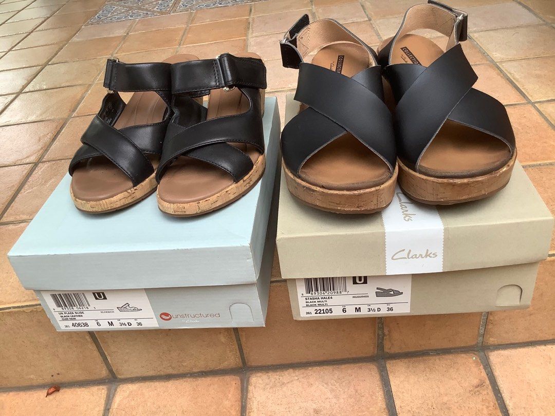 Clarks hot sale stasha wedge