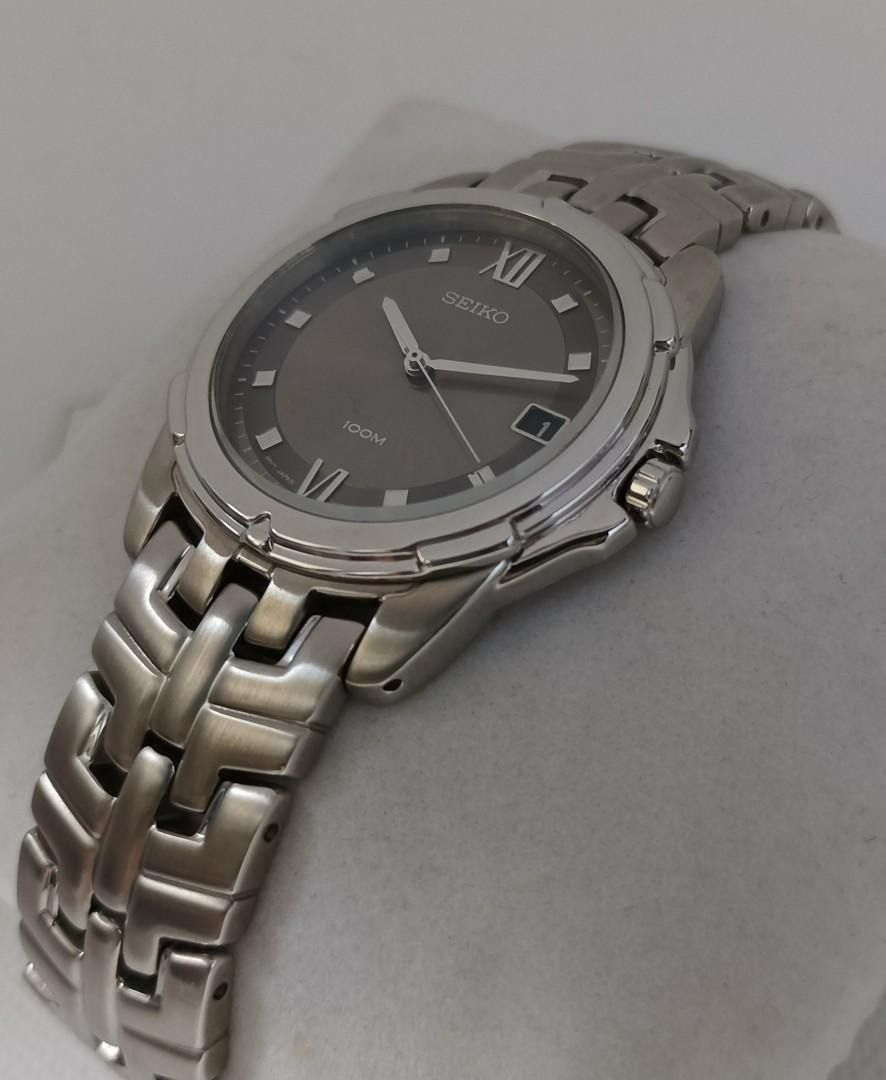 Classic Seiko Grand Sport Stainless steel Mens Dress Watch SGE653, Luxury,  Watches on Carousell