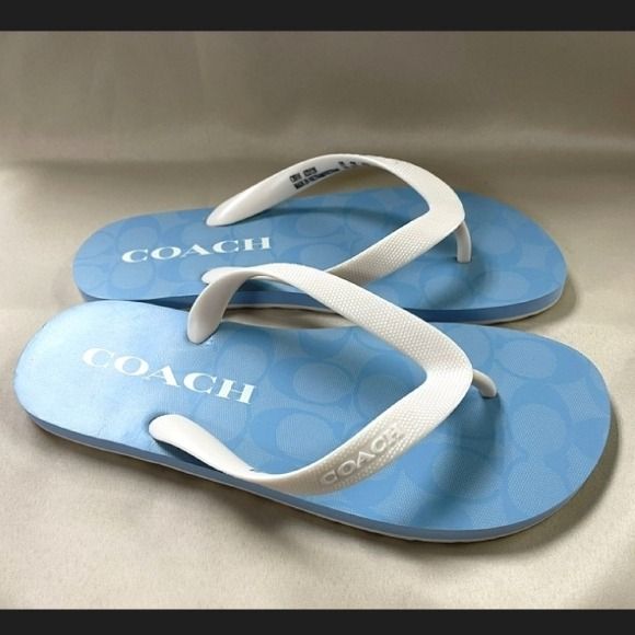 Coach zak flip flop best sale