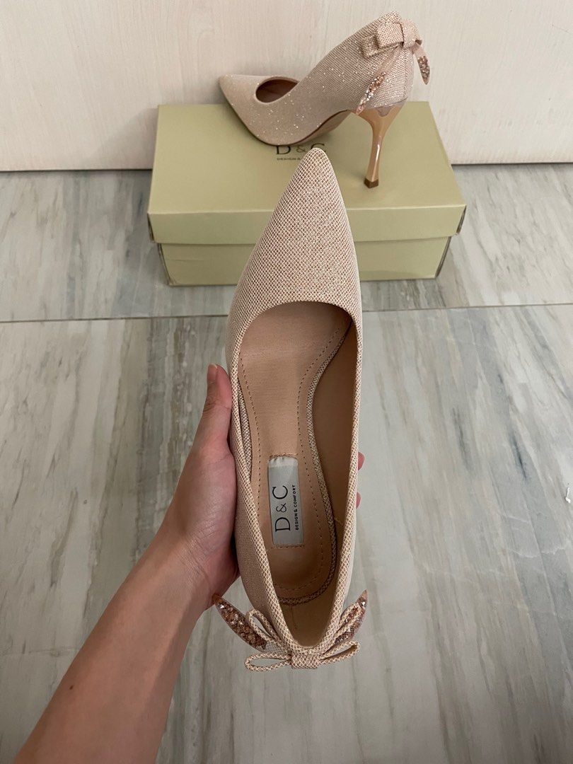 Copper gold heels store