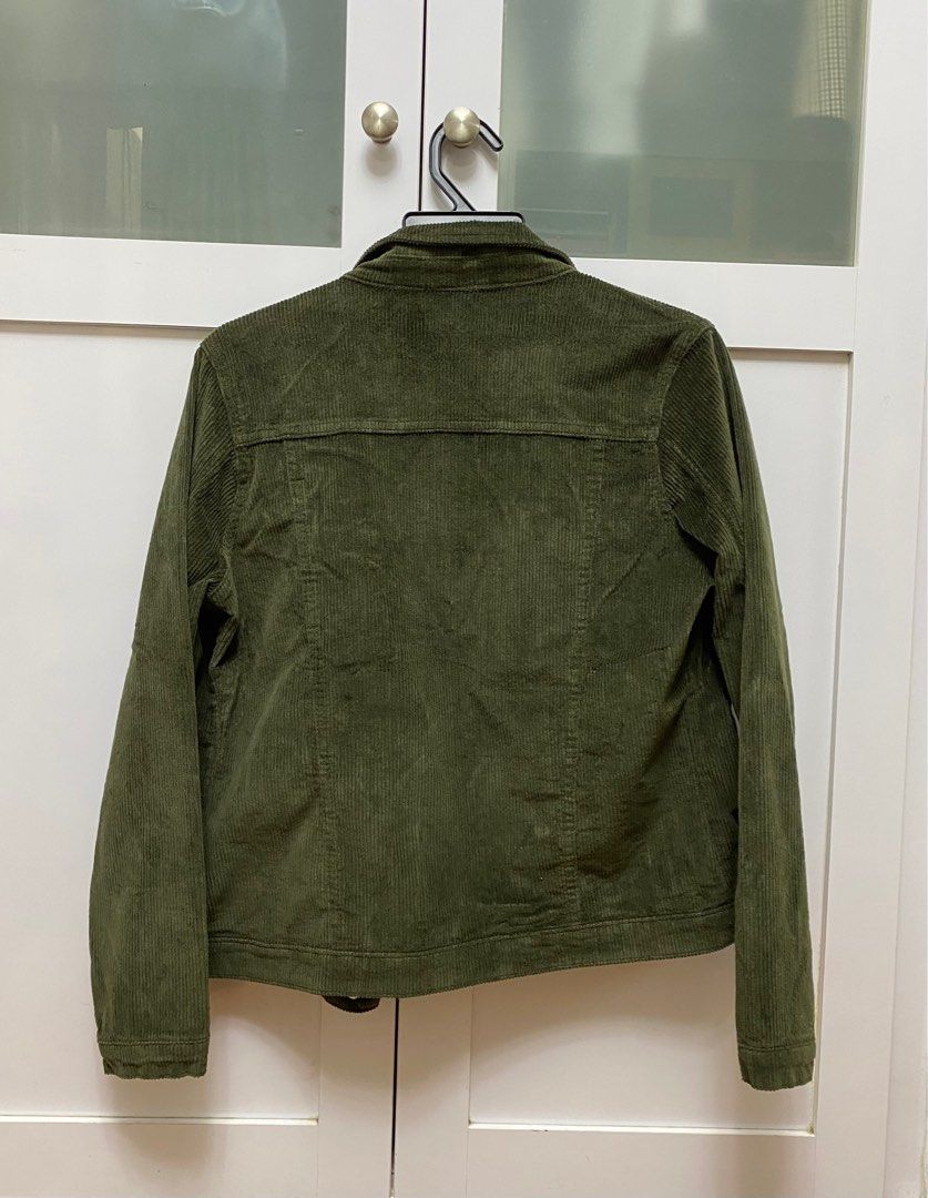 Dark Green Corduroy Jacket