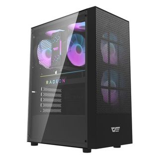 [Brand New] DARKFLASH A290 Tempered Glass ATX CASE Glass Case (Includes 12cm aRGB FAN*3)64158936412418110