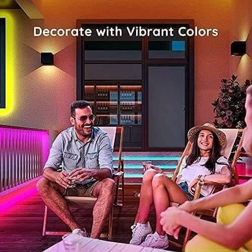 Daybetter 5050 rgb infrared remote control color changing 50ft led on sale strip lights