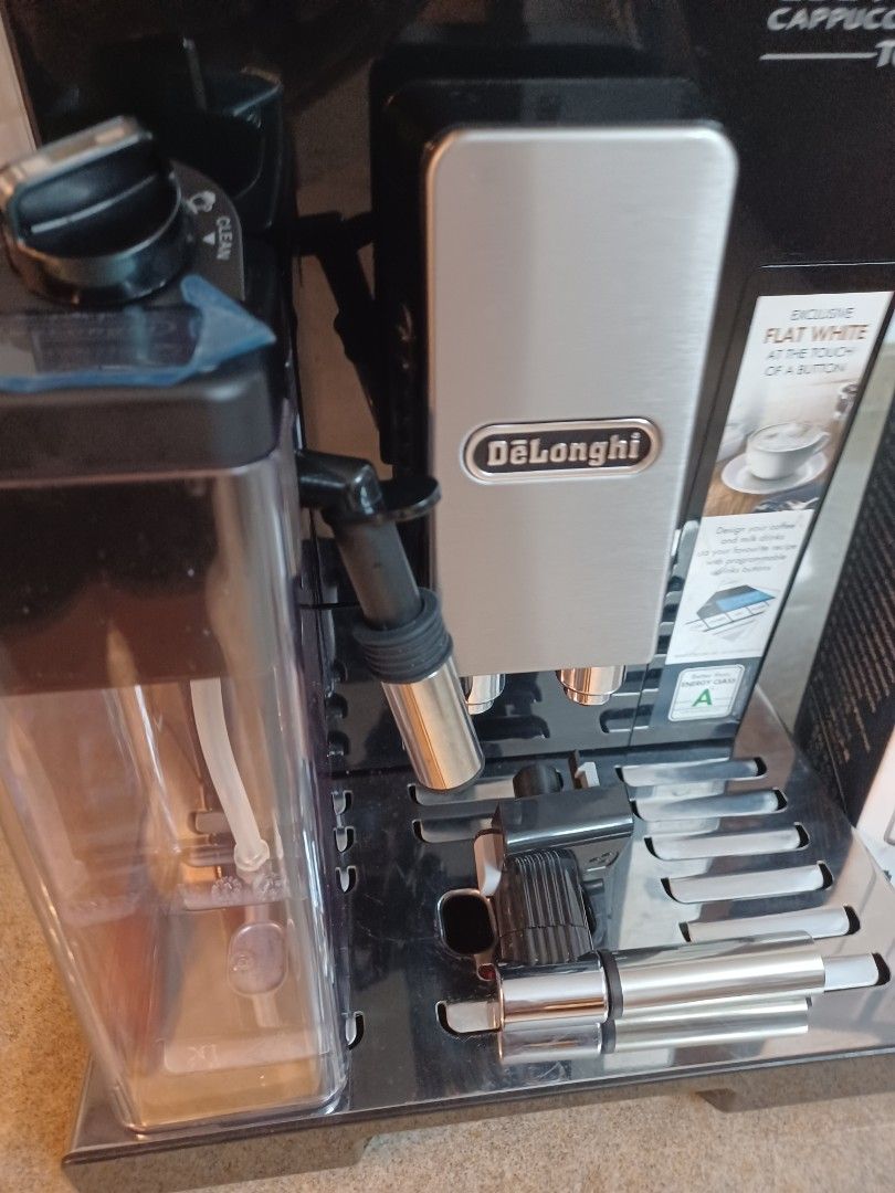 Delonghi Eletta Cappuccino Top Espresso Coffee Machine, TV & Home