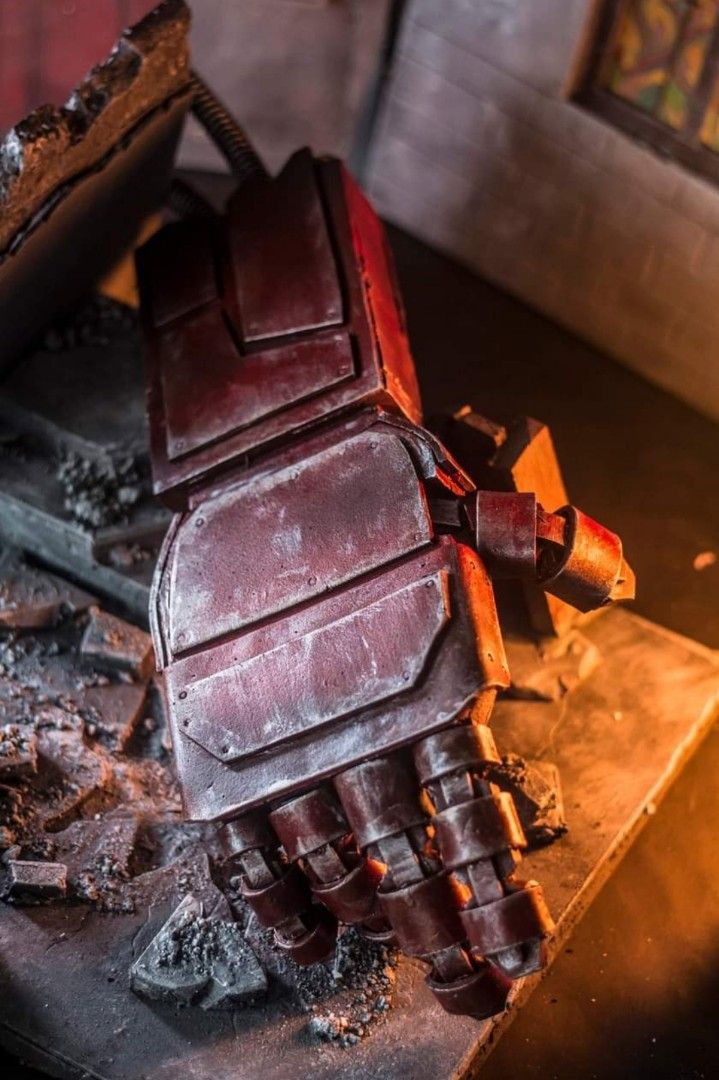 Diorama Robot Hand Marvel Legends SHF Mafex Sentinel Galactus Avengers