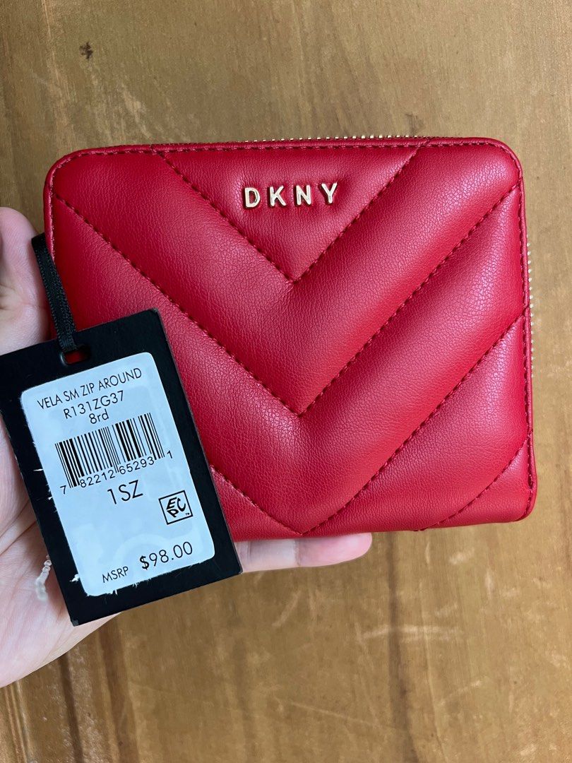 DKNY Vela small zip around Wallet Women s Fashion Bags Wallets