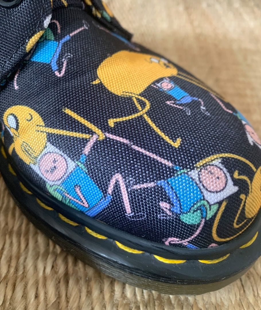 Dr. Martens x Adventure Time Limited Edition Collection Jake and Finn, US  Mu003d6, Lu003d7, Women's Fashion, Footwear, Boots on Carousell