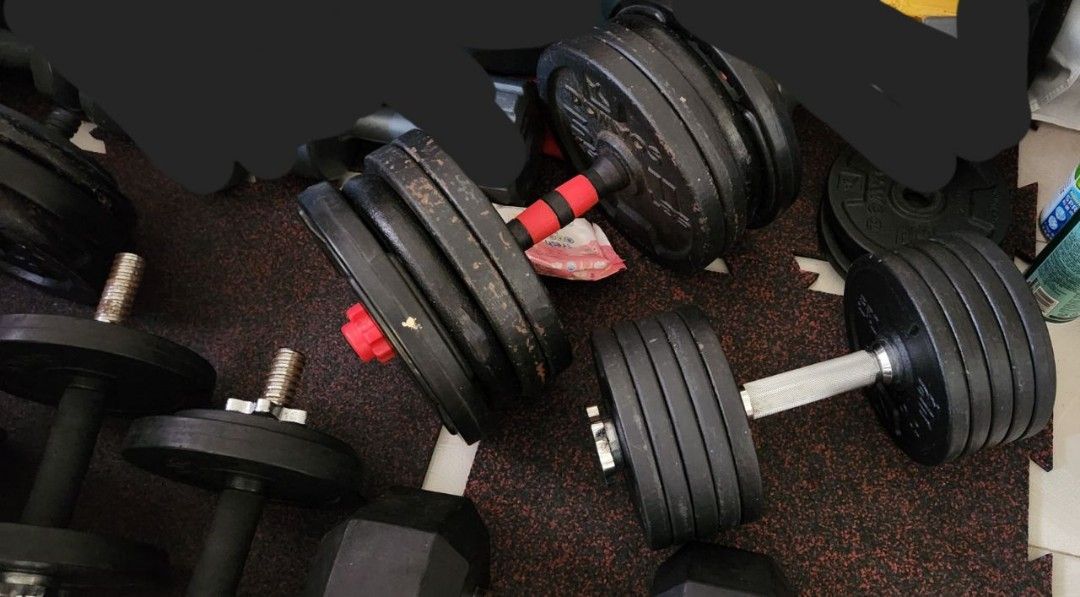 Dumbells on sale top