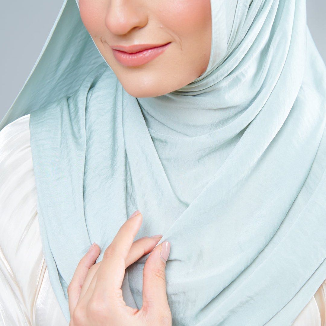 Eden Series by Shera Lee in Tea Green, Women's Fashion, Muslimah