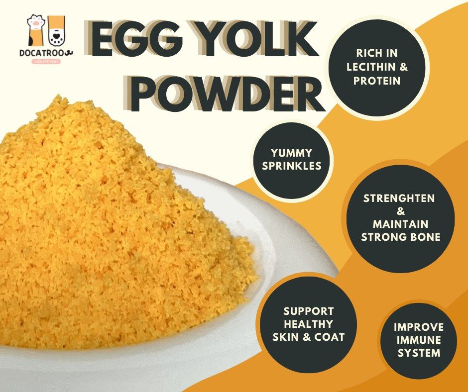 Egg yolk Powder For Dog Cat