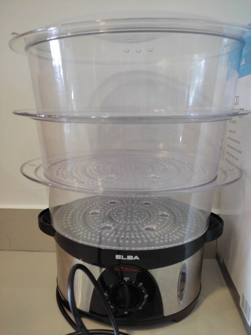 Elba food steamer 10L, TV & Home Appliances, Kitchen Appliances, Other