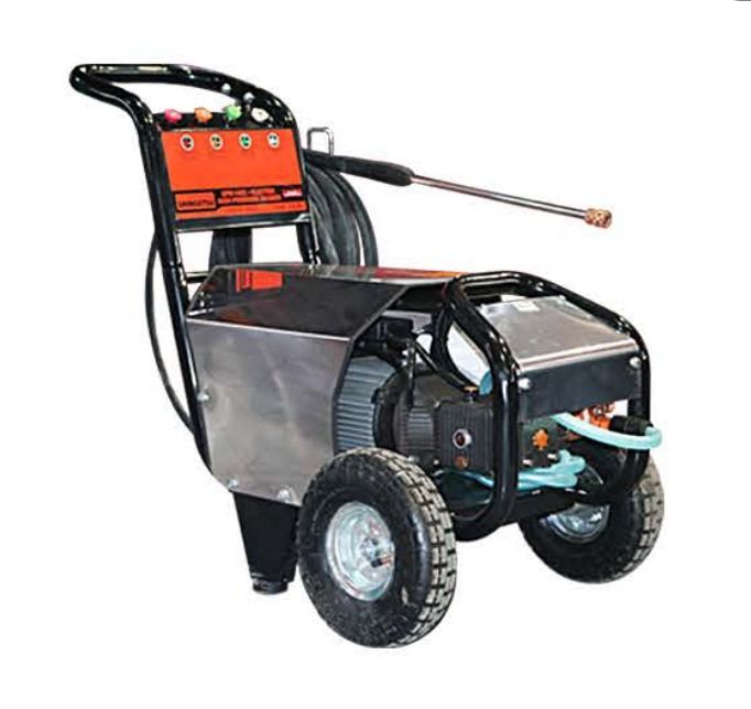 ELECTRIC HIGH PRESSURE WASHER (Category: Construction Tools & Equipment) located in Manila. Submitted by 09150361920ronvillaflor (Listing ID 1197110761, Image 1). Description: ELECTRIC HIGH PRESSURE WASHER Brand: Shinsetsu Max. Pressure 140 Bar/ 2,000 PSI Max. Flow 12.6 LPM / 3.0 GPM Power 3.0 Kw Voltage 1 Ph I 220 VI 60 Hz Rated Speed 2,900 RPM Gross Weight 48 Kg Dimension 78 x 48 x 38 cm Price: 35,000 Welcome to "Takezo Industrial Supply" For i