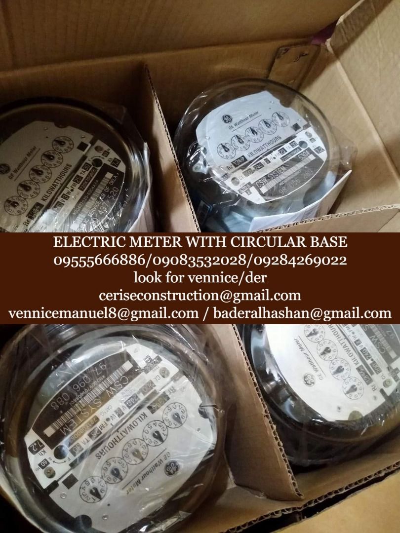 Electric meter, Commercial & Industrial, Construction & Building ...