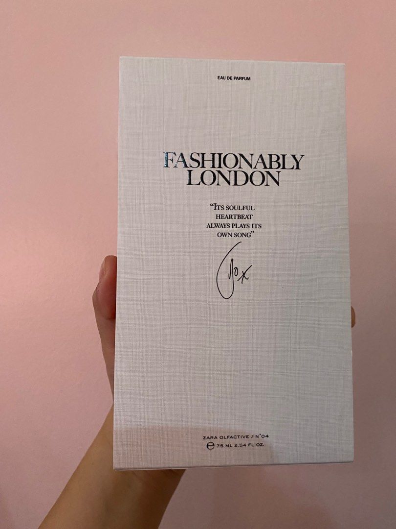 Fashionably London Zara x Jo Malone 75mL BNIB (dupe for PDM Delina